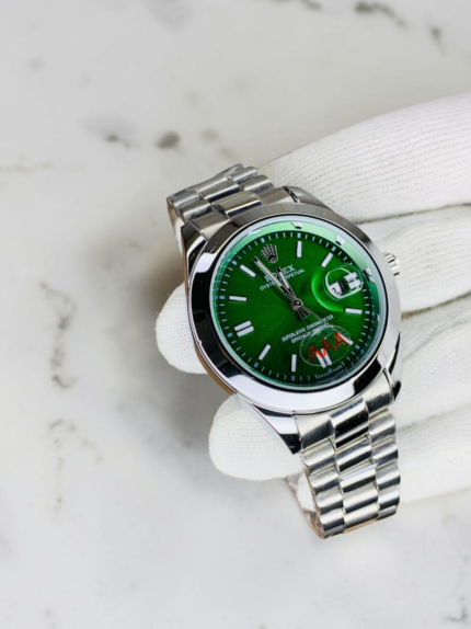 Classic Plain Case (Silver Inner Green)