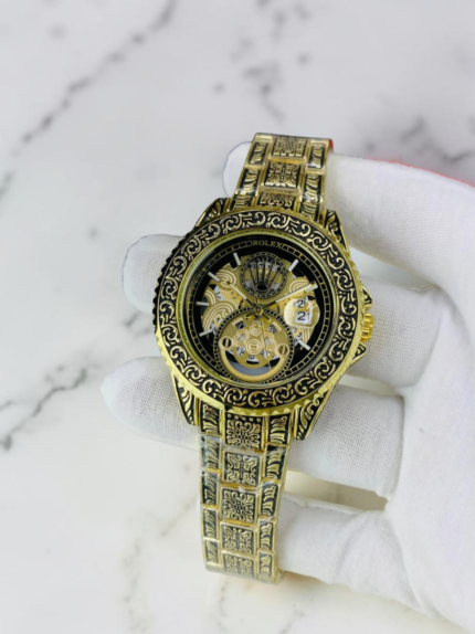 Imported Engraved Model (Gold Black)