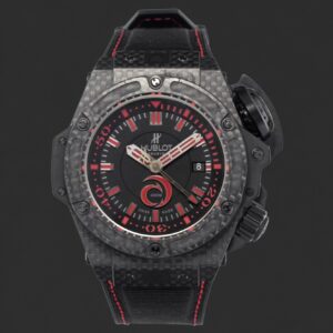 Hublot Oceanographic 4000 Carbon Fibre Black & Red Diver Watch