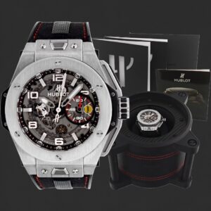 Hublot Big Bang Ferrari Titanium Skeleton Chronograph Watch