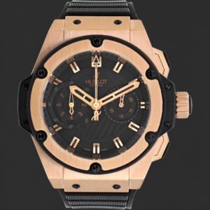 Hublot King Power Limited Edition Rose Gold-Tone Chronograph Watch