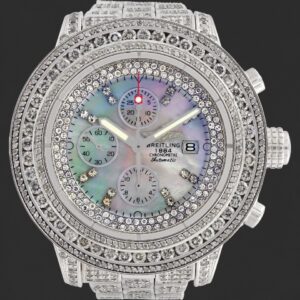 Breitling 1884 Chronometre Automatic Diamond-Set Chronograph Watch
