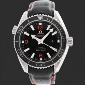 Omega Seamaster Planet Ocean 600M Co-Axial Chronometer Black Dial Watch