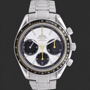 Omega Speedmaster Co-Axial Chronometer Chronograph White Dial Watch