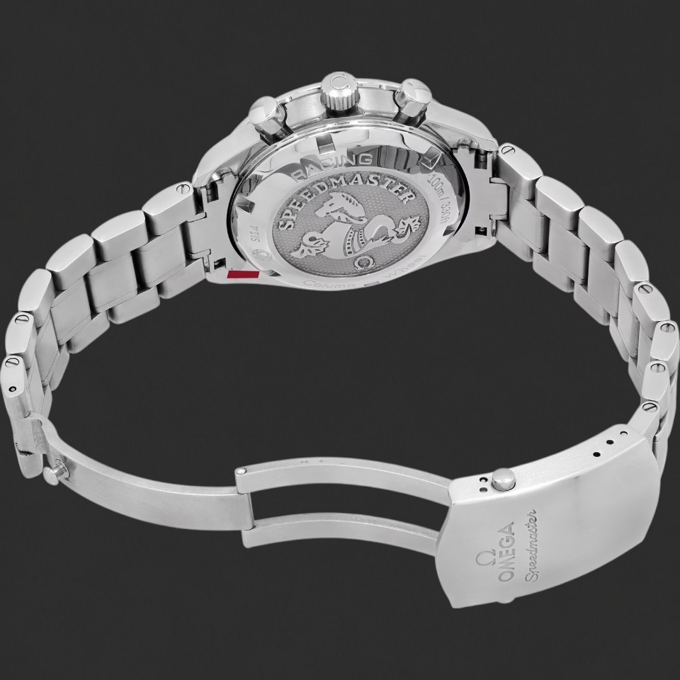 Omega Speedmaster Co-Axial Chronometer Chronograph White Dial Watch - Image 4